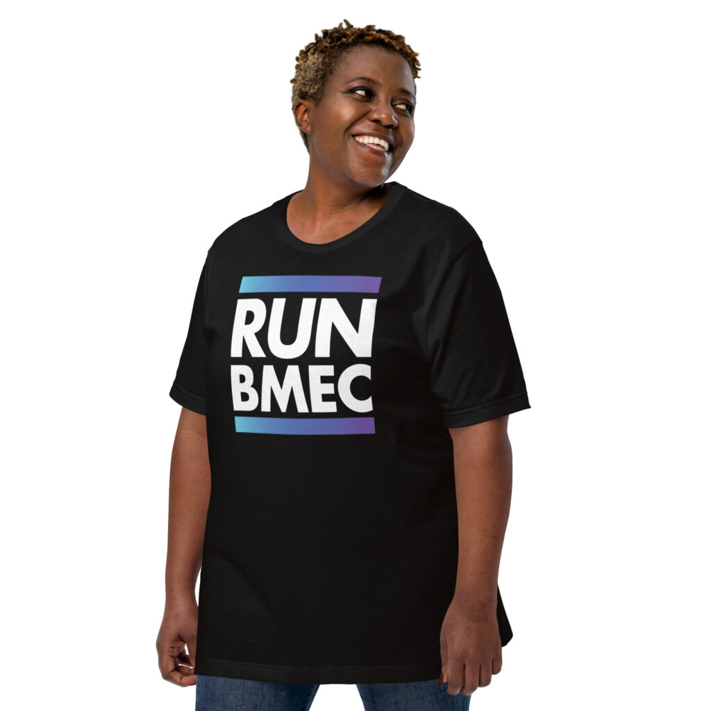 RUN BMEC Unisex T-Shirt (2-Sided)