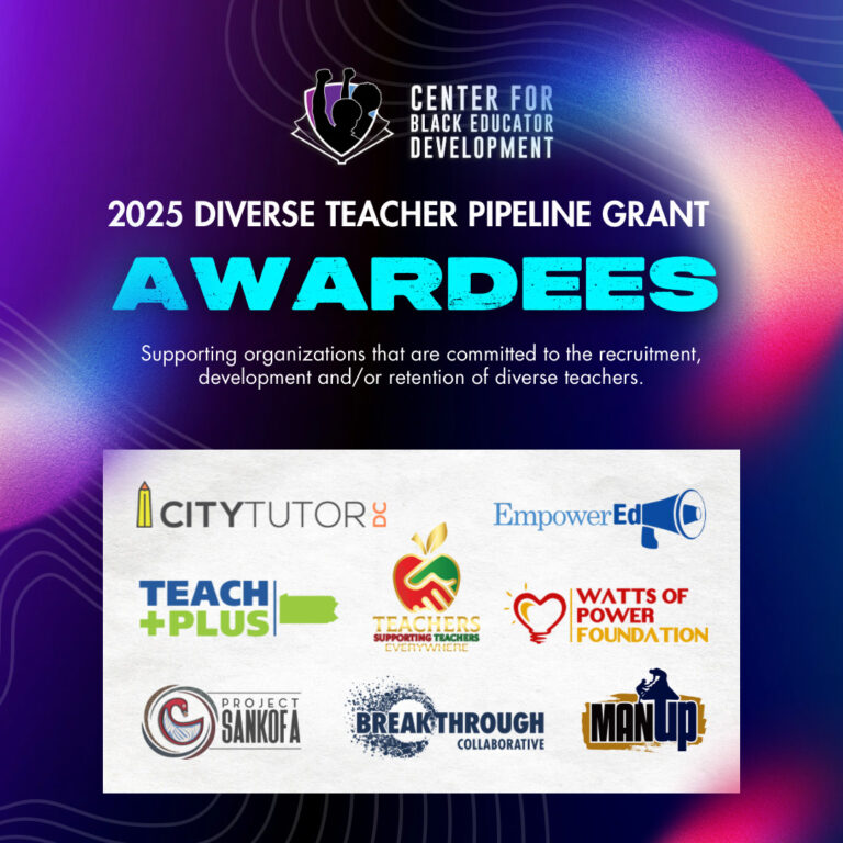 2025 Diverse Teacher Pipeline Grantees Announced
