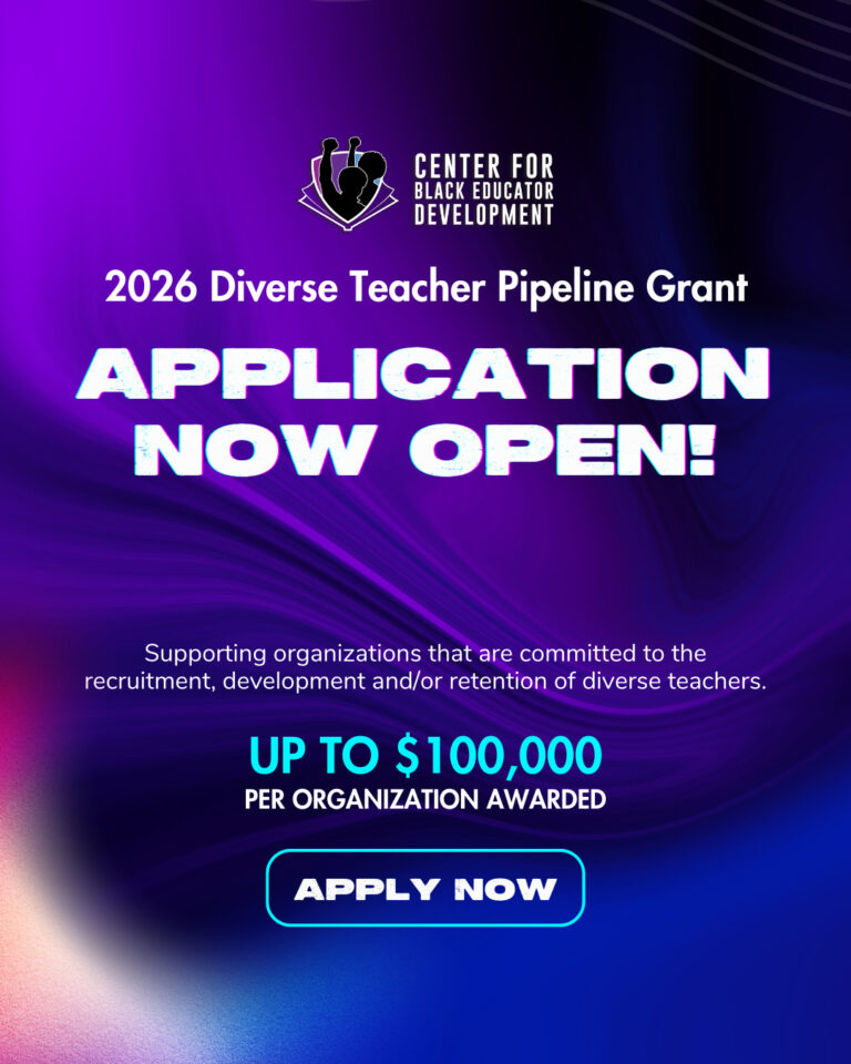 2026 Diverse Teacher Pipeline Grant