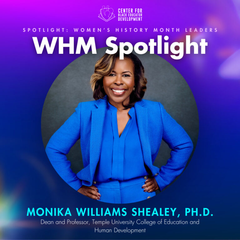 Women’s History Month Spotlight: Dr. Monika Williams Shealey