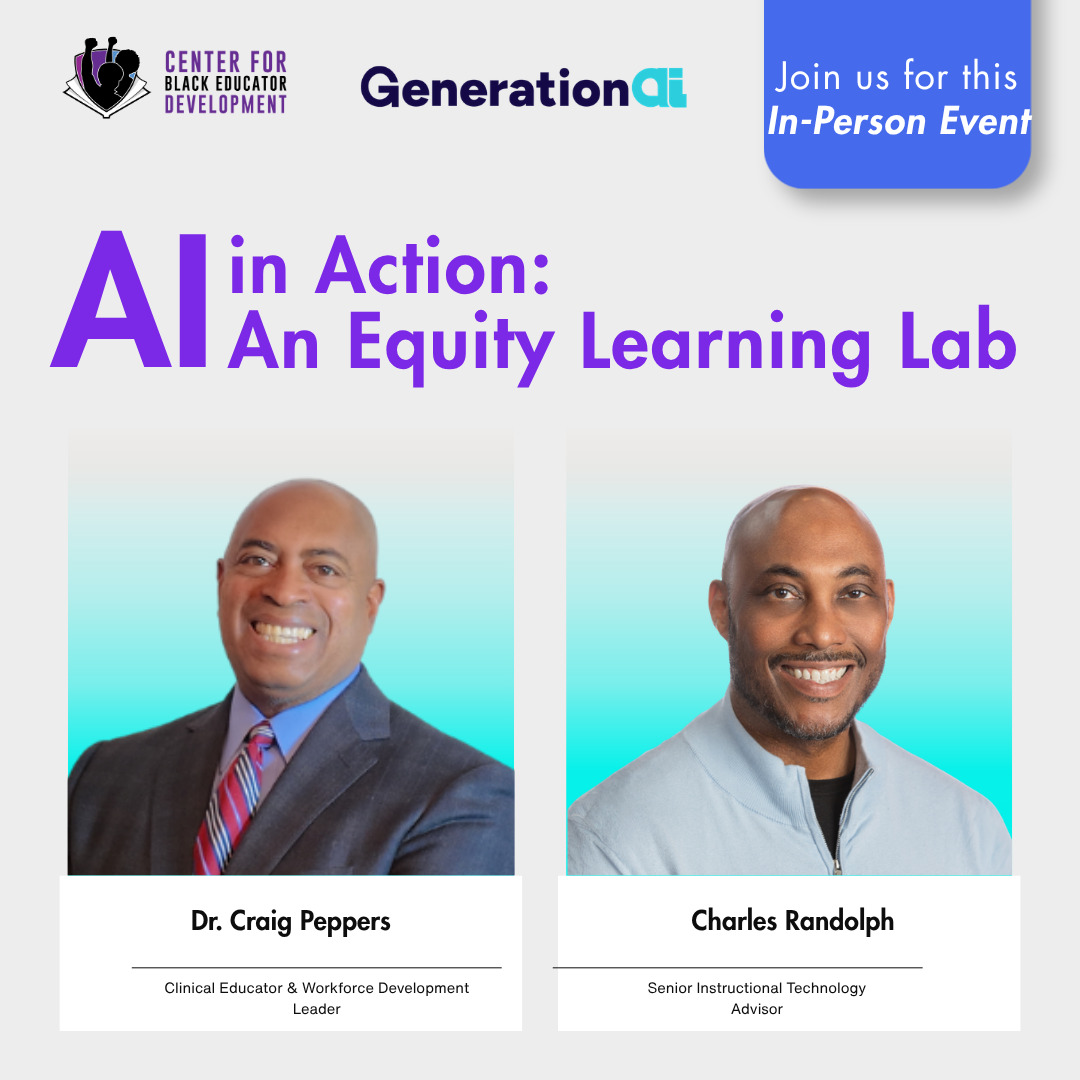 AI in Action: Bringing Equity to the Center of Classroom Innovation ...